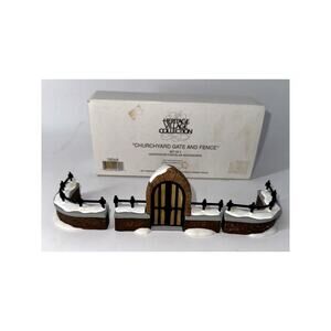 Department 56 Heritage Village Collection "Churchyard Gate and Fence" #5806-8‎